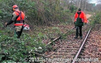 Gleis bald in Betrieb