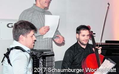 Liaison von Cello und Akkordeon