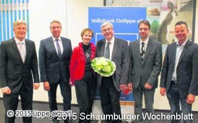 Volksbank Ostlippe sicher in stürmischer See
