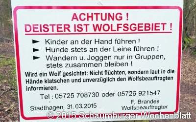 Schild verunsichert Ausflügler