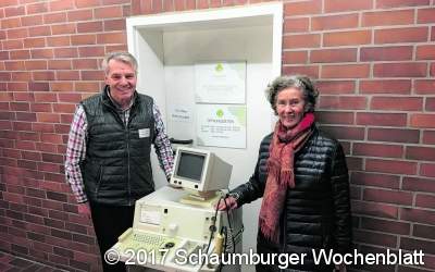 Ultraschallgerät geht an 