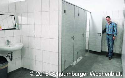 Herrentoiletten fehlen noch