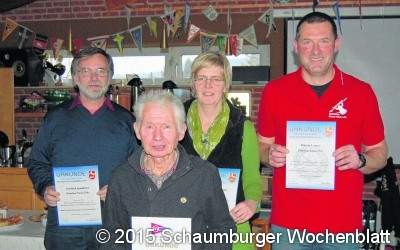 Hartmut von Damaros auf dem Weg zum Globus-Abzeichen