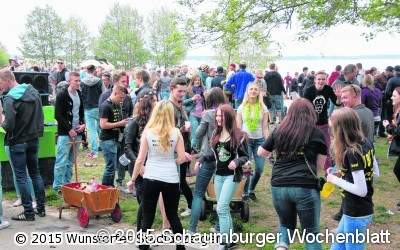 Etwas Unruhe auf der weißen Düne