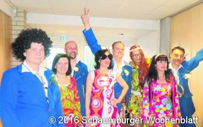 Bombastische Stimmung im Flower-Power-Look