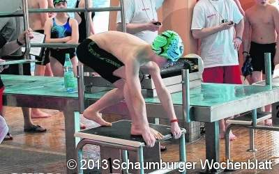 Rettungsschwimmer bei den Landesmeisterschaften
