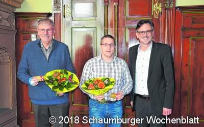 Ehrenamtskarten für Günther Dohm und Matthias Voges