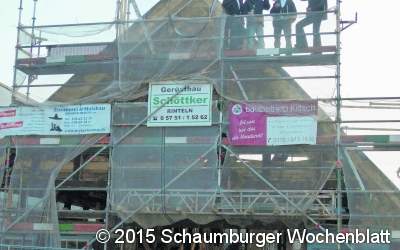 Manche alten Balken kommen aus Lyhren