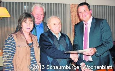 CDU Schaumburg ehrt Karl Büthe