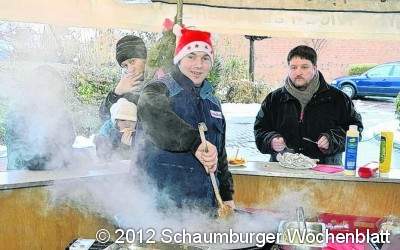Besucher lassen sich vom Wetter nicht beirren