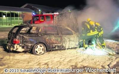 Ermittlungen nach einem Autobrand