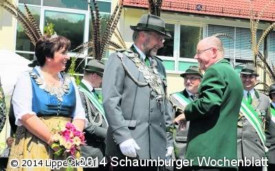 Nachgeholte Ehrung