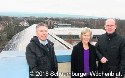 Umweltfreundlicher Strom vom Schuldach