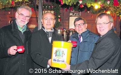 Lions-Glühwein für den guten Zweck