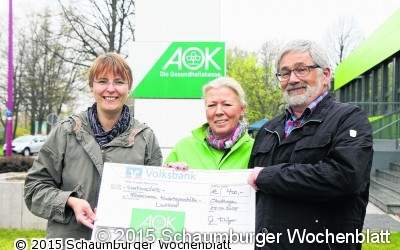 400 Euro für den  Kindergarten Lindhorst