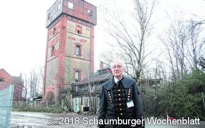 Noch steht der Wasserturm
