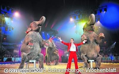 Zirkus Charles Knie gastiert in Detmold