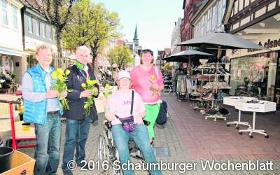 Blumen zum Muttertag  von der Werbegemeinschaft