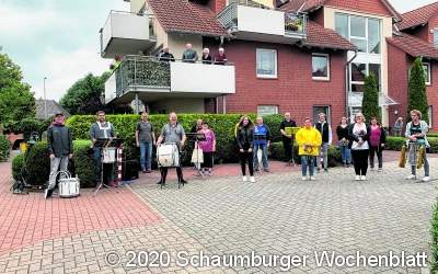 Der Spielmannszug übt