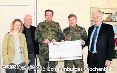 Soldaten haben fleißig gesammelt