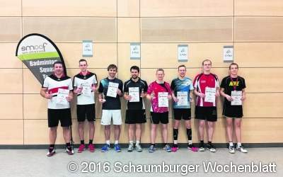 Packende Spiele beim Badminton Doppelmasters