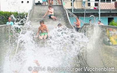 Viel Spaß im und mit Wasser