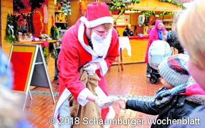 Der Nikolaus besucht Rodenberg