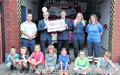 1.000 Euro für die junge Löschtruppe