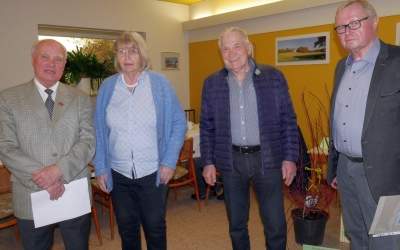 Preisträger im Blumenschmuckwettbewerb prämiert
