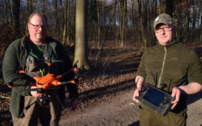 Jagdgenossenschaft setzt Drohne zum Wildschutz ein