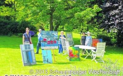 Ateliergemeinschaft lässt sich über die Schulter schauen