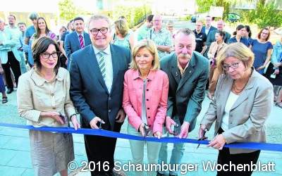 Eröffnung des neuen Gesundheitsamtes