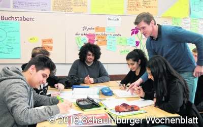 Inspektoren verteilen gute Noten an die Schule