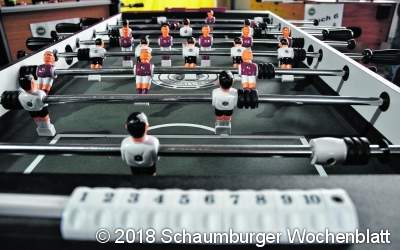 Zweierteams treten zum Kickercup an