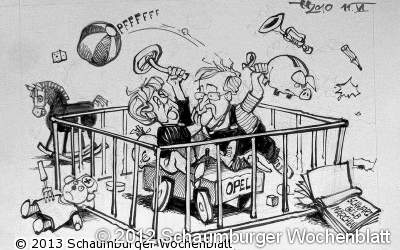 Karikaturen-Ausstellung auch über Weihnachten zu bewundern