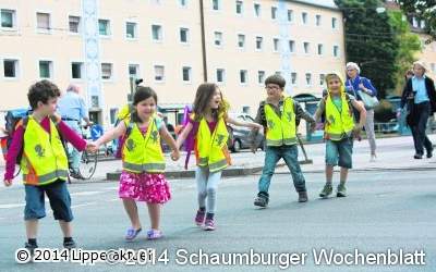 Auf sicheren Wegen in die Schule