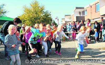 Kinder laufen für beliebtes Musikprojekt