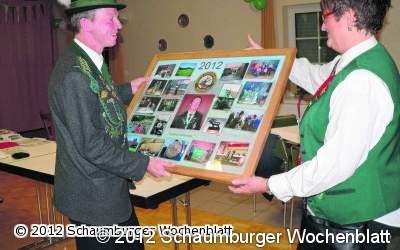 Silbernadel für Vorsitzenden