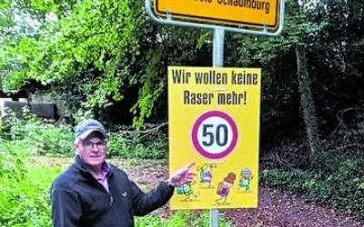 Weiter im Kampf
gegen die Raserei
