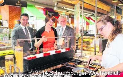 Gesundes Essen an Rastanlagen