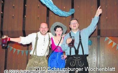 Das schönste am Abend waren die Dirndlfrauen