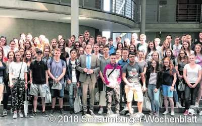 Politik ist Teil des Klassenfahrtprogrammes