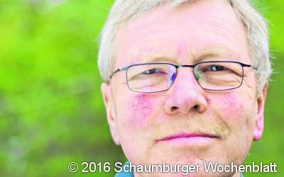 Der bekannte Heidedichter in der Burg des Bückens