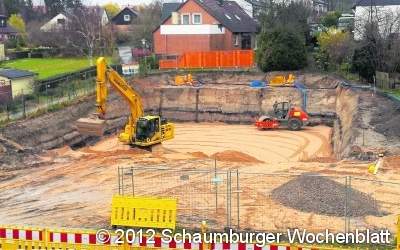 Lage an der Baugrube Grover Straße entspannt sich