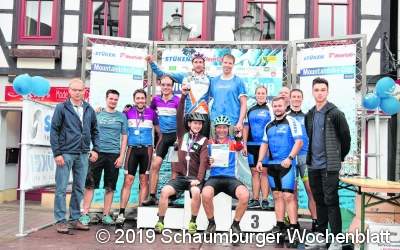 In der Matsche fällt es sich für Biker einfach weicher