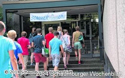 Hochschulorientierung und Studentenspaß auf Probe