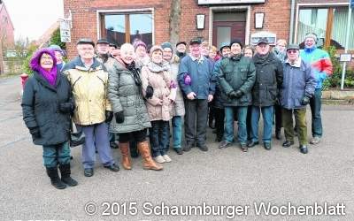 Siedlergemeinschaft geht auf Wanderschaft