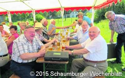 Hier fühlten sich die Sänger wohl