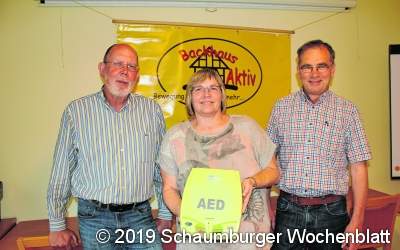 Backhaus Aktiv mit Defibrillator