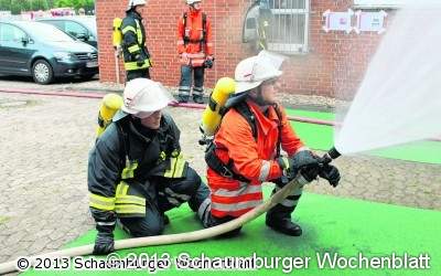 Hartes Training für die Retter